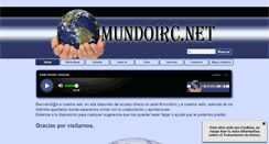 Desktop Screenshot of mundoirc.net